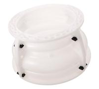 Outanaya Moule Multifonctionnel pour Chapiteaux de Colonnes Romaines en Béton Lisse 30 Cm, Décor Extérieur Jardin Terrasse, Usage Réutilisable, Création Moulures Ornementales Robustes