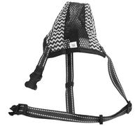 Outanaya Muselière pour Chien Anti-Morsure en Polyester Respirant Tour de Museau 27-30 Cm et Longueur 9 Cm pour Dressage et Gestion du Comportement