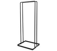 Outanaya Organisateur de Rangement pour Cintres Robuste en Fer Noir, Support de Stockage Amovible de 40 Cm pour Placards et Buanderies