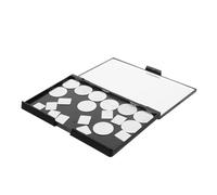 Outanaya Palette de Maquillage Magnétique Noire Vide en Plastique et Fer, Design Élégant et Multifonctionnel, pour Maquillage Ado et Palettes Cosmétiques