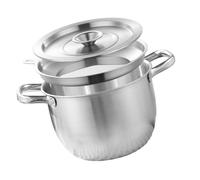 Outanaya Passoire à Graisse en Acier Inoxydable 2,8l Couvercle et Surface sans Bavure pour Rangement Huile de Cuisson et Stockage Réfrigérateur