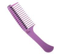 Outanaya Peigne En Plastique Pour Cuir Chevelu Avec Rouleau Intégré Pour Coloration Capillaire, Applicateur D'huile, Peigne Démêlant À Usage Domestique Ou En Salon Pour Femme