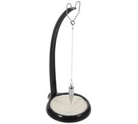 Outanaya Pendule de Sable Créatif Ornement en Métal Noir pour Bureau et Salon Finition Soignée et Nettoyage Facile Design Élégant et Unique