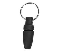 Outanaya Perforatrice à Cigares Portable Lame en Acier Inoxydable et Poignée en Silicone, Design Compact pour Amateurs de Cigares, Porte-clés Pratique