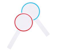 Outanaya Petit Tableau Blanc Effaçable à Sec en Mousse Planche Blanche Portable 2pcs pour Écriture et Effacement Facile pour Notation et Vote