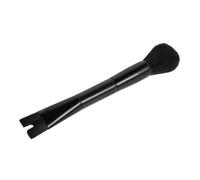 Outanaya Pinceau Contour Nez Double Embout U Brosse Multifonction pour Ombre Contouring et Voyage Noir