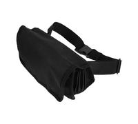 Outanaya Pochette de Banque en Tissu Oxford Noir Compartiments Multiples et Ceinture Ajustable pour Marchés et Expositions, Organiseur Polyvalent pour Collectionneurs et Serveuses