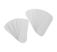Outanaya Recharge Papier de Verre pour Lime à Pieds Grosse Taille, Lot de 50 Feuilles Adhésives Grises, Recharges Abrasives pour Élimination des Callosités et Peau Morte, Outil Pédicure