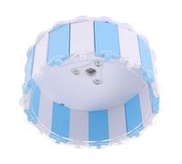 Outanaya Roue Silencieuse Roue d'exercice pour Hamster en Plastique Bleu Facile à Installer, pour Petits Animaux de Compagnie Bureau