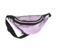 Outanaya Sac Banane Pailleté Sirène pour Femmes Sac Sport pour Festivals et Sorties