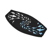 Outanaya Sangle de Masque de Plongée Réglable Double Couche pour Natation | Néoprène et Silicone, Attache Douce pour Cheveux, Boucle Ajustable, Protège les Tiraillements, Adaptée aux Adultes