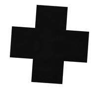 Outanaya Semelles Antidérapantes Silicone Résistantes à Usure pour Talons Hauts Protège-semelles DIY Découpables Du Bruit Patchs Noirs Ondulés pour Réparation et Protection des Chaussures