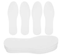 Outanaya Semelles Intérieures Jetables Respirantes en Pâte Blanche, 20 Paires Taille 41, Fines et Absorbantes pour Chaussures de Randonnée, Course et Sport, Semelles Intérieures