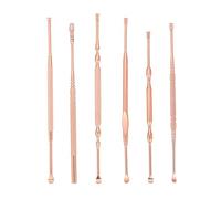 Outanaya Set Outils de Nettoyage Oreille Acier Inoxydable avec Boîte de Rangement Curette et Cuillère Réutilisables pour Élimination Complète Du Cérumen