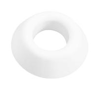 Outanaya Support de Ballon Basket et Football Blanc Socle Stable et Présentoir Simple pour Décoration Sportive et Rangement