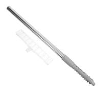 Outanaya Support Porte-Panneau Extensible en Acier Inoxydable 12 M Tige de Signalisation du Guide Touristique pour Accueil Aéroport Événements Sportifs et Affichage Extérieur