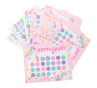 Outanaya Tableau de Récompense Pot avec Autocollants Réutilisables pour Garçon Fille Encouragement Apprentissage Propreté Garçons Filles