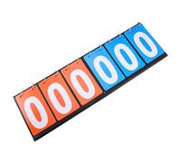 Outanaya Tableau de Score Multifonction Portable à 6 Chiffres Léger et Pliable, Marqueur Sportif pour Basketball, Volley-Ball, Tennis - Équipement de Compétition Intérieur et Extérieur
