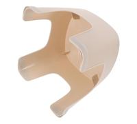 Outanaya Tabouret Repose-pieds en Pvc Noir, Surface Lisse et Stable, pour Salle de Bain et Chambre, Marchepied Pratique pour Toilettes et Vie Quotidienne