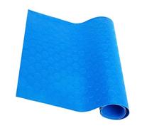 Outanaya Tapis Antidérapant pour Échelle et Sol de Piscine en PVC Bleu, Protection et Friction Accrue pour Escaliers de Piscine Hors Sol
