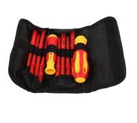 Outanaya Tournevis Isolés pour Électricien Set Complet avec Tourne-vis Plat et Cruciforme Non Glissant Outils Électriques Durables pour Réparation et Maintenance Domestique