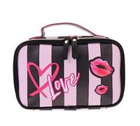 Outanaya Trousse De Toilette Rayée Portable 1 Unité Imperméable Trousse De Maquillage De Voyage Voyages Et L'organisation