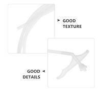 Outanaya Tube Rallonge pour Mousse Expansive Époxy Outil Application Flexible pour Pistolet Buse Allongée pour Calfeutrage et Scellement Extension Pratique pour Travaux de Rénovation