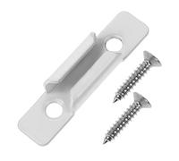 Outanaya Verrou de Fenêtre à Battant en Alliage de Zinc Chromé Blanc Mécanisme de Verrouillage Pratique pour Châssis Coulissant Accessoire de Quincaillerie de Verrouillage de Fenêtre