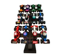 Outback Bricks Présentoir pour modèles de voitures de course LEGO F1, capacité de 12 voitures