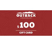 Outback Steakhouse Gift Card 100 USD