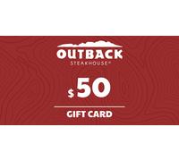 Outback Steakhouse Gift Card 50 USD