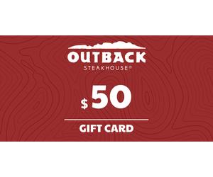 Outback Steakhouse Gift Card 50 USD