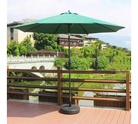 Outdoor 2.7M Iron 8 Ribs Operation Turn to Yard Parasol Outdoor Garden Market S Umbrella Whith Alloy FRA