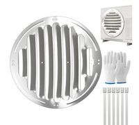 Outdoor AC Unit Top Deflectors, Condenser Exhaust Wind Shield