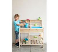 Vedes – Cuisine d'extérieur en bois pour enfant – Beige – TU