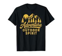 Outdoor Adventure Aventure Randonnée Camping Alpinisme Montagne T-Shirt