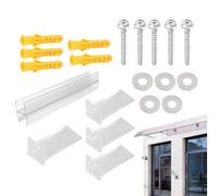 Outdoor Awning Cover - Window Door Shelter Canopy, Heat Resistant Back Door Shade, Porch Garden Protector, Weatherproof Installation, Home Renovation Accessories for Entryway, Terrace and Yard