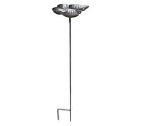 Outdoor Bird Bath, Hummingbird Water Feeder, 5.91x31.1 Inch Garden Drinking Station with Stable Basin, Bird Bath, Decorative Watering Stand with Elegant Design, Backyard Nature Accessory for Daily Use