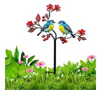 Outdoor Bird Decor - Metal Realistic Garden Bird Ornament