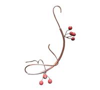 Outdoor Bird Feeder, Butterfly Feeder, Banana Hammock Design, Multifunctional Decorative Outdoor Feeding Supplies, Patio Garden Use, 7.28 inches, Copper Color, 1 Piece