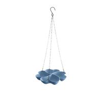 Outdoor Bird Feeder, Porch Deck Railing Bird Feeders, Adjustable Birds Feeders for Outdoors Hanging, Hangable Hummingbird Food Bowl for Fence Porch Patio Outdoor Garden Backyard Apartment