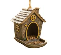 Outdoor Bird Feeder - Resin | Cottage Garden Bird Feeder Decorative Wild