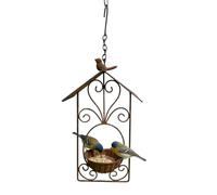 Outdoor Bird Feeder - Waterproof Garden Bowl, Hanging Wildlife Dish Use