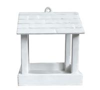 Outdoor Bird Feeder - Weatherproof House Style Food Station | Hangable Garden, Yard, Balcony Or Patio Feeder for Hummingbirds, Finches and Small Birds Enhances Backyard Wildlife Observation