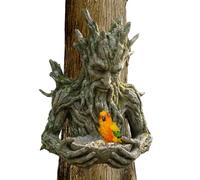 Outdoor Bird Feeding Station, Weather-Resistant Sculpture Feeder, Suitable for Robins, Sparrows and Small Birds, Backyard, Balcony, Patio Or Park, Enhances Wildlife Viewing and Feeding Experience