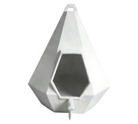 Outdoor Bird Shelter - Feeder for Hummingbird Space | 3D Printed Material with Sturdy Design, Balcony Yard Patio Hanging, Lightweight Garden Accent, Backyard Habitat Decoration for Home