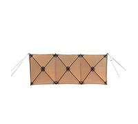 Outdoor Camping Folding Wind Screen Barbecue Camping Wind Screen Canopy Cotton Wall Panel Warm Wind Screen Folding