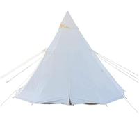 Outdoor Camping Tent WaterprooFamily Pyramid Tent for Mountaineering Hiking Camping - Teepee Tent (Cotton Cloth 4X4X3M) Beautiful Scenery