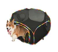 Outdoor Cat Enclosure, Pet Animal Tent, 12.6x13.39in Spacious Pet Kennel, Secure Authentic Design, Easy Setup for Animals Exercise, Fun Enjoyment, Playtime, Backyard Use