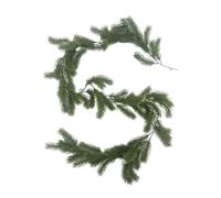 Outdoor Christmas Garland - Long Artificial Greenery | Real Touch Christmas Garlands for Mantle, Indoor Outdoor Fireplace Living Room Entryway Garden Yard Patio Porch Party